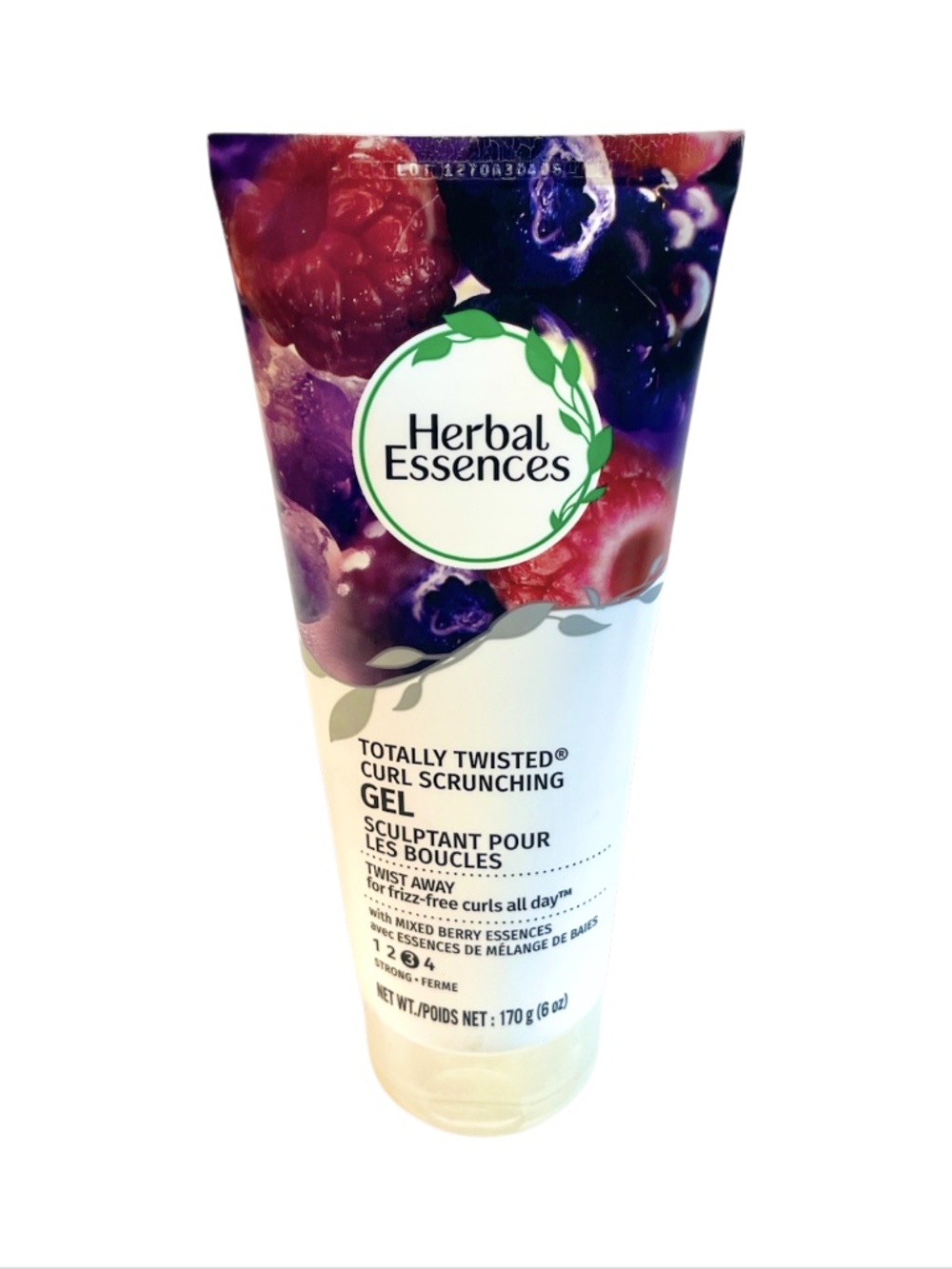 Herbal Essences Totally Twisted Curl Scrunching Gel #3 Strong Hold 6 oz